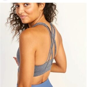 NWT Old Navy Medium Support Power Press Strappy Sports Bra